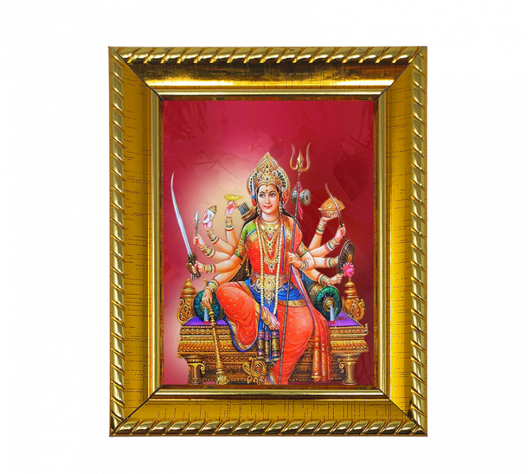 Sri Durga Mata Photo Frame – Kyurius Vastu